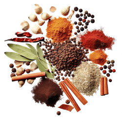 Spices particles